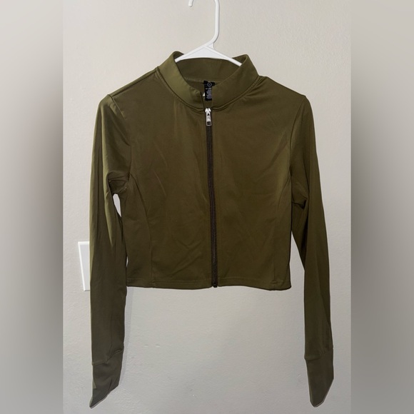 Balance Athletica Jackets & Blazers - Balance Athletica Olive Green Jacket